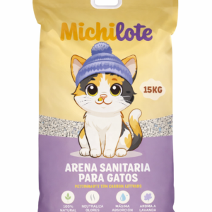 Arena Michilote Aromas Lavanda/Café 15Kg