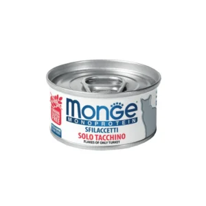 Monge Lata Flakes Pavo 80gr