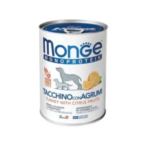 Monge Lata Turkey & Citrus Fruits 400g