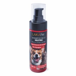 Shampoo Seco Laika Pet Neutro Avena 130ml