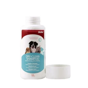 Bioline Shampoo en seco contra pulgas y garrapatas