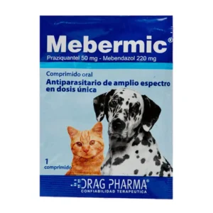 Mebermic Tableta Antiparasitario Perro/Gato