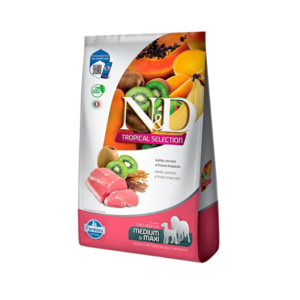 N&D Tropical Perro Adt Cerdo 12Kg