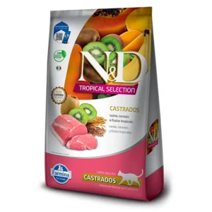 N&D Tropical Gato Castrado Cerdo 1,5 Kg