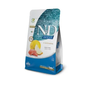 N&D Ocean Gato Adt Castrado Salmon 7,5Kg