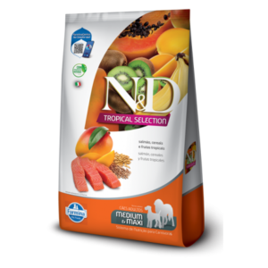 N&D Tropical Perro Adt Salmón 12 Kg